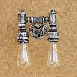 תכונת ציור רטרו ארץ עבור זרוע נדנדה אור סביבה פמוטים קיר פנס קיר