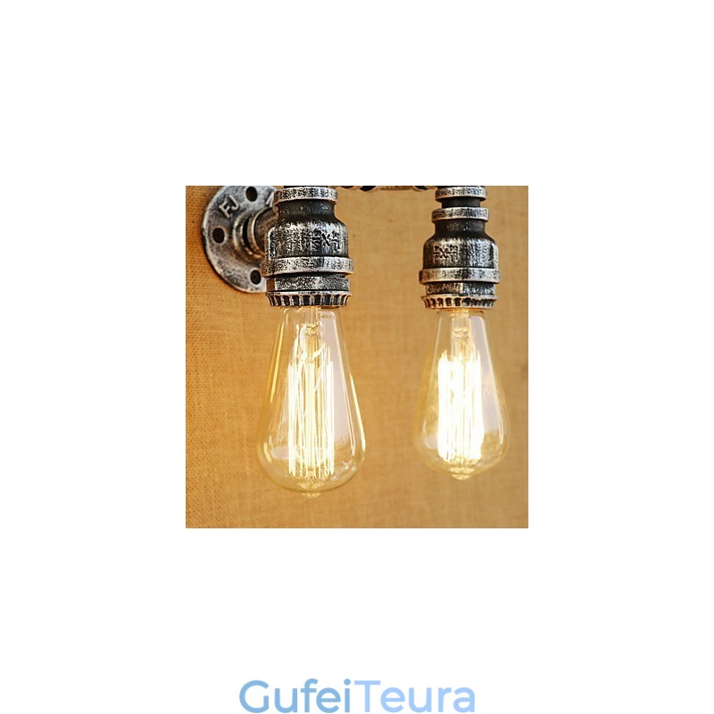 תכונת ציור רטרו ארץ עבור זרוע נדנדה אור סביבה פמוטים קיר פנס קיר