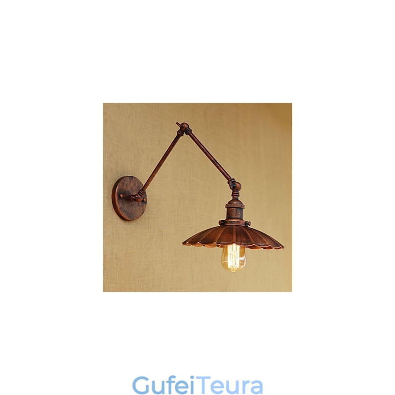 כפרי לודג' כפרי תכונת ציור רטרו עבור זרוע נדנדה בסגנון מיני נדנדה אור סביבתי