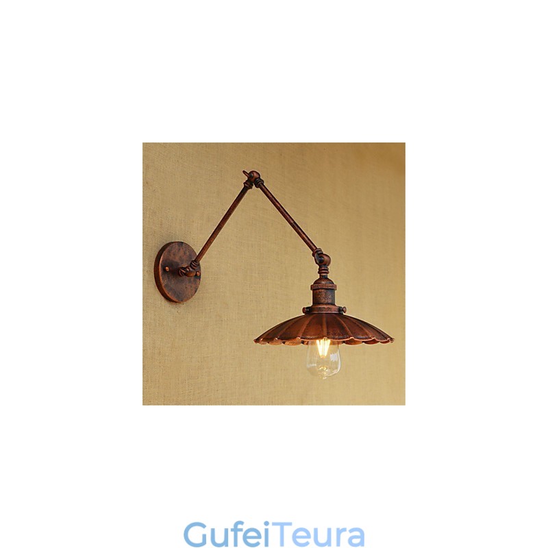 כפרי לודג' כפרי תכונת ציור רטרו עבור זרוע נדנדה בסגנון מיני נדנדה אור סביבתי