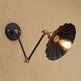 כפרי לודג' כפרי תכונת ציור רטרו עבור זרוע נדנדה בסגנון מיני נדנדה אור סביבתי