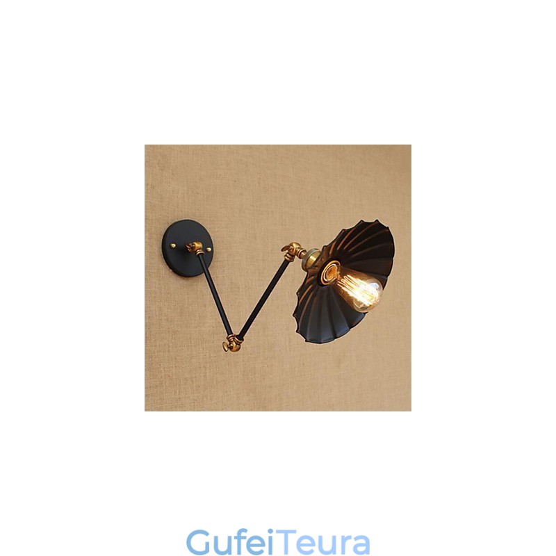 כפרי לודג' כפרי תכונת ציור רטרו עבור זרוע נדנדה בסגנון מיני נדנדה אור סביבתי