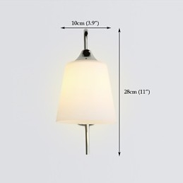 תכונה אלקטרולית מודרנית עכשווית לקיר פמוטי קיר עם אור סביבתי