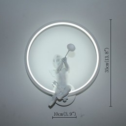 נורדי מודרני מינימליסטי מנורת קיר חדר שינה אורות דקורטיביים מוצרי אלומיניום מנורות מלאכים מסדרונות אורות קיר