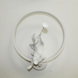 נורדי מודרני מינימליסטי מנורת קיר חדר שינה אורות דקורטיביים מוצרי אלומיניום מנורות מלאכים מסדרונות אורות קיר