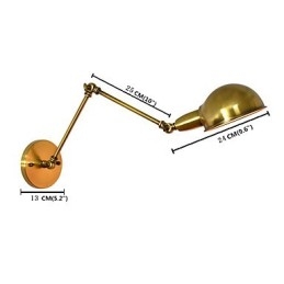 כפרי לודג' מסורתי קלאסי עתיק פליז תכונה עבור Downlight אורות קיר אורות קיר