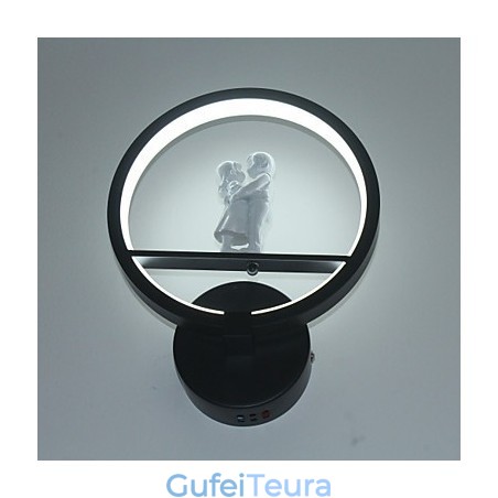 מנורת קיר מודרני מינימליסטי סלון דקורטיבי מסדרון אלומיניום מנורת מרפסת חדר שינה מנורת ליד המיטה