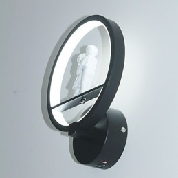 מנורת קיר מודרני מינימליסטי סלון דקורטיבי מסדרון אלומיניום מנורת מרפסת חדר שינה מנורת ליד המיטה