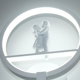 מנורת קיר מודרני מינימליסטי סלון דקורטיבי מסדרון אלומיניום מנורת מרפסת חדר שינה מנורת ליד המיטה