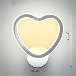 מנורת קיר מודרנית מינימליסטית רקע סלון קיר חדר שינה אורות ליד המיטה מסדרון מנורת קיר יצירתית מנורת אלומיניום אופנתית