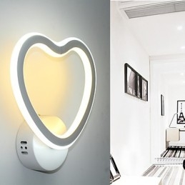 מנורת קיר מודרנית מינימליסטית רקע סלון קיר חדר שינה אורות ליד המיטה מסדרון מנורת קיר יצירתית מנורת אלומיניום אופנתית