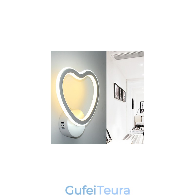 מנורת קיר מודרנית מינימליסטית רקע סלון קיר חדר שינה אורות ליד המיטה מסדרון מנורת קיר יצירתית מנורת אלומיניום אופנתית