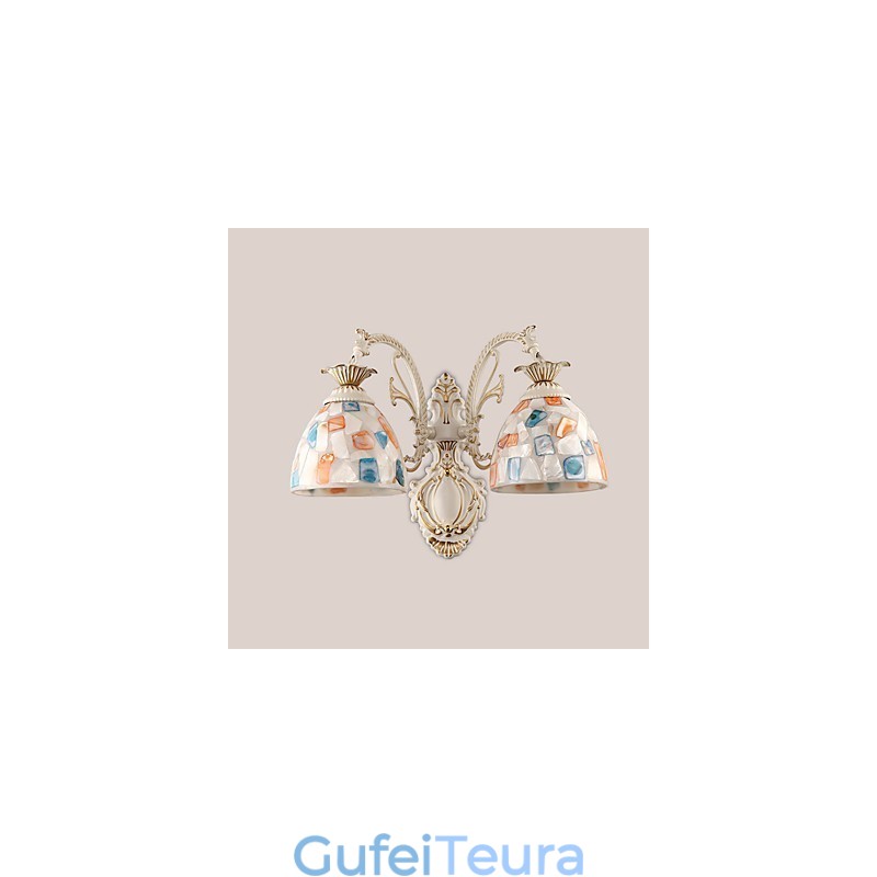 כפרי לודג' תכונת ציור עבור Downlight קיר פמוטי קיר אור