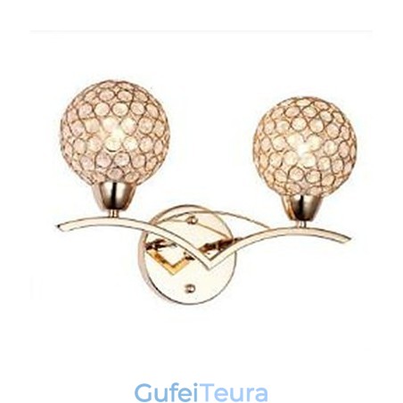 הפשטות של מנורת קריסטל מודרנית אופנה יצירתית מנורת ליד המיטה בחדר אוכל אורות מעבר