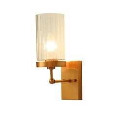 תכונת פליז כפרית מסורתית עבור מיני סגנון Uplight קיר פמוטי קיר אור