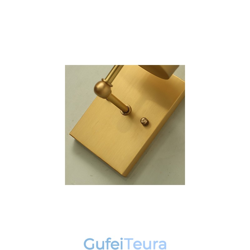 תכונת פליז כפרית מסורתית עבור מיני סגנון Uplight קיר פמוטי קיר אור