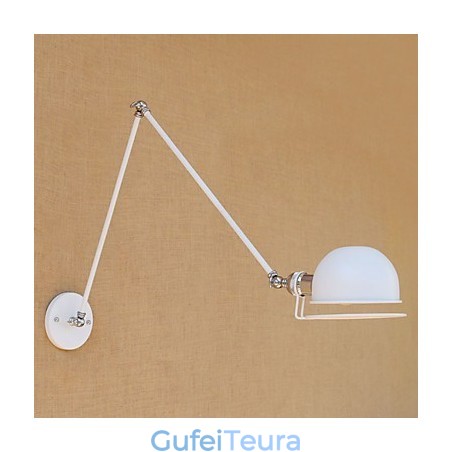 תכונת ציור כפרי וינטג' פשוט עבור זרוע נדנדה בסגנון מיני הגנה על עיניים פמוטי קיר אור סביבתי