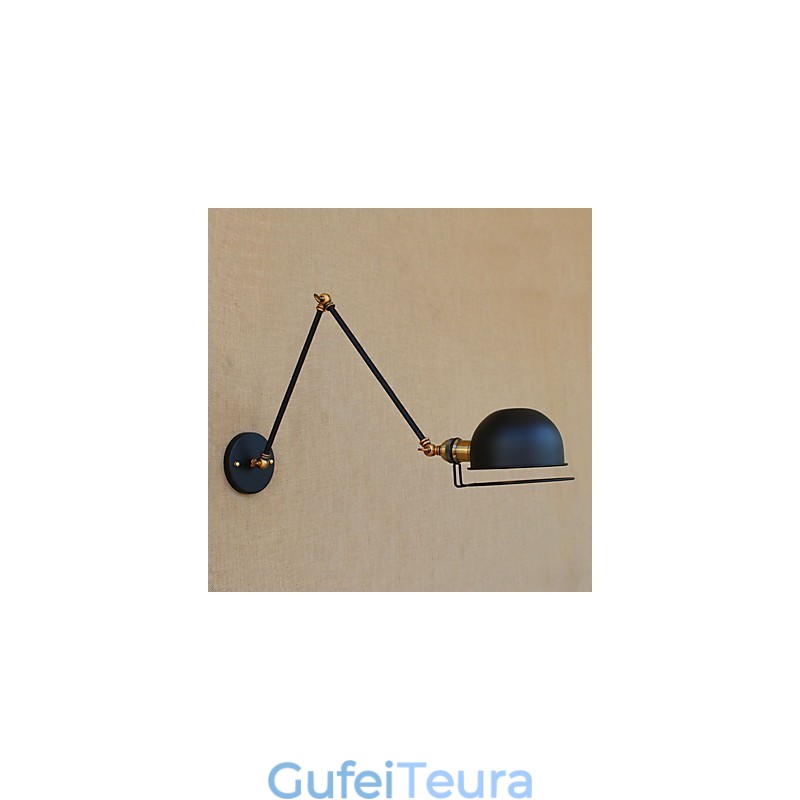 תכונת ציור כפרי וינטג' פשוט עבור זרוע נדנדה בסגנון מיני הגנה על עיניים פמוטי קיר אור סביבתי