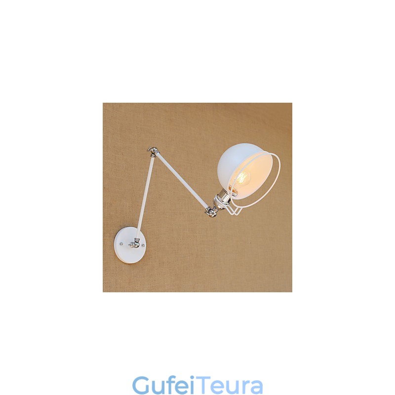 תכונת ציור כפרי וינטג' פשוט עבור זרוע נדנדה בסגנון מיני הגנה על עיניים פמוטי קיר אור סביבתי