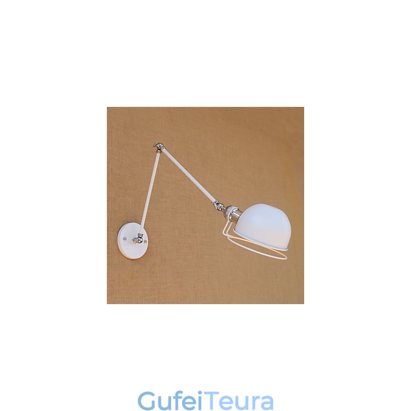 תכונת ציור כפרי וינטג' פשוט עבור זרוע נדנדה בסגנון מיני הגנה על עיניים פמוטי קיר אור סביבתי