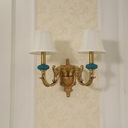 פשוט מדינה מסורתית קלאסית תכונת פליז עבור מיני סגנון Uplight קיר פמוטי קיר אור