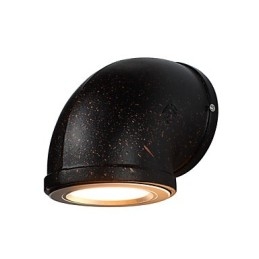 אור קיר פמוטים קיר ברזל מנורת קיר מטומטם שחור חרב אור מנורה על הקיר