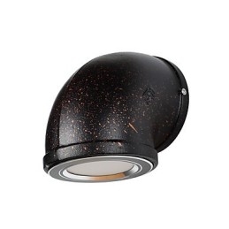 אור קיר פמוטים קיר ברזל מנורת קיר מטומטם שחור חרב אור מנורה על הקיר