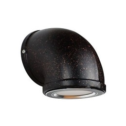 אור קיר פמוטים קיר ברזל מנורת קיר מטומטם שחור חרב אור מנורה על הקיר