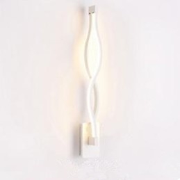 מודרני פשוט l Creative חדר שינה מסדרון סלון רקע טלוויזיה אלומיניום גל מנורת קיר מראה פנסי חזית