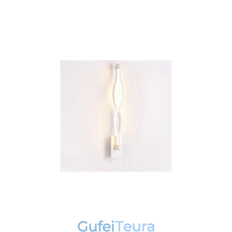 מודרני פשוט l Creative חדר שינה מסדרון סלון רקע טלוויזיה אלומיניום גל מנורת קיר מראה פנסי חזית