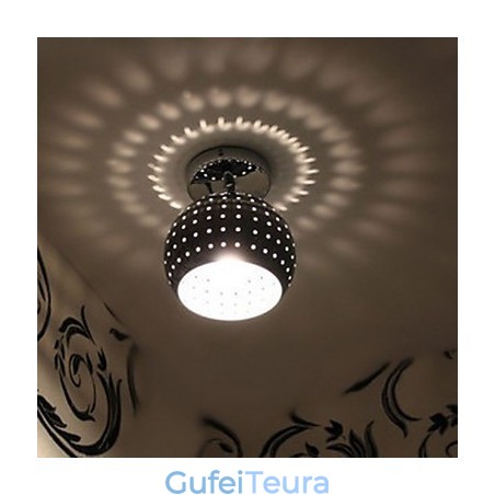 Creative Porous Ball השתקפות אסתטית לספוג כיפת אור מנורת ברזל יצוק Creative Porous Ball השתקפות אסתטית לספוג כיפת אור מנורת ברזל יצוק