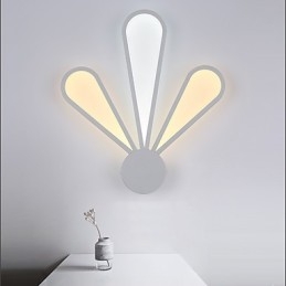 אורות קיר מודרניים סגנון פשטות אקריליק סלון מסדרון חדר שינה חדרי מלון מנורת ליד המיטה