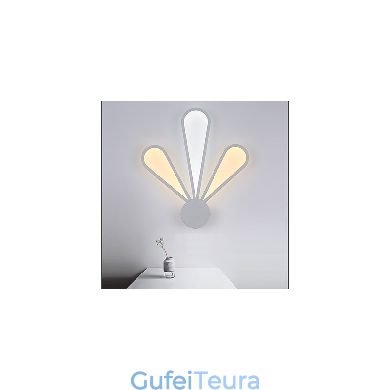 אורות קיר מודרניים סגנון פשטות אקריליק סלון מסדרון חדר שינה חדרי מלון מנורת ליד המיטה