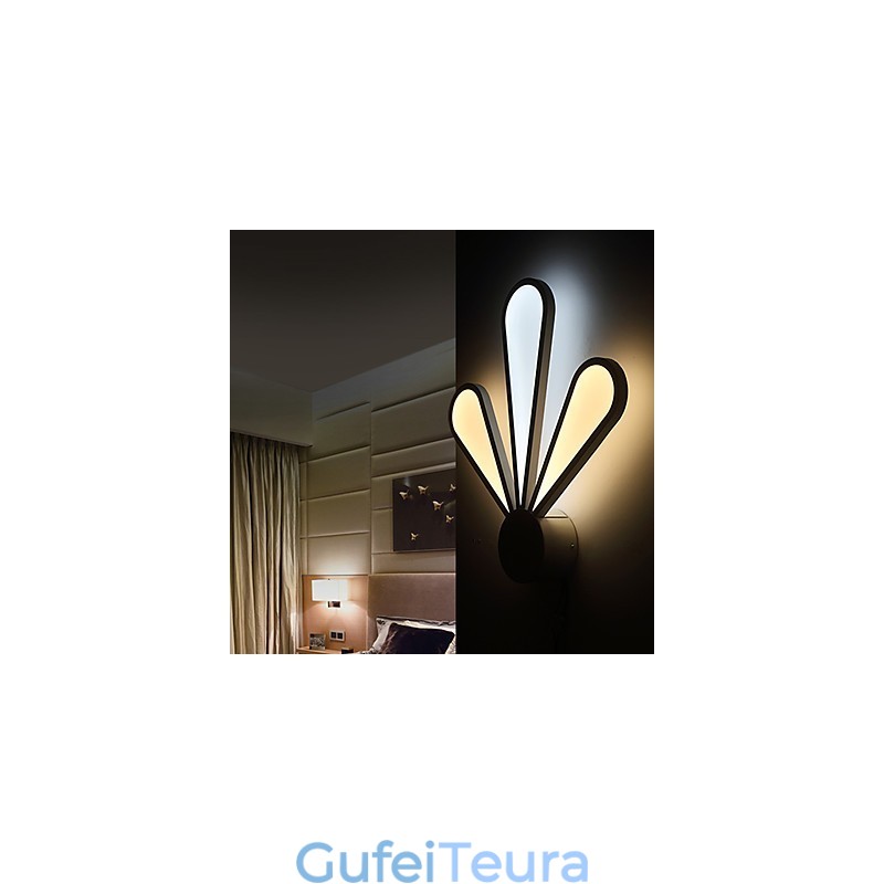 אורות קיר מודרניים סגנון פשטות אקריליק סלון מסדרון חדר שינה חדרי מלון מנורת ליד המיטה