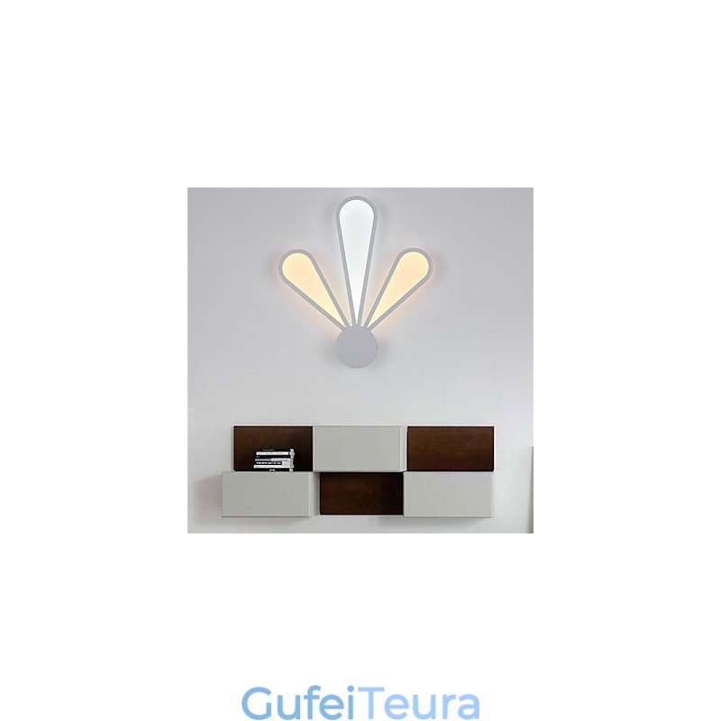 אורות קיר מודרניים סגנון פשטות אקריליק סלון מסדרון חדר שינה חדרי מלון מנורת ליד המיטה