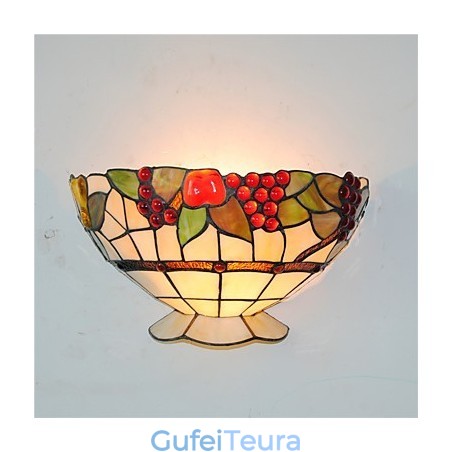 רטרו כפרי אורות קיר צל זכוכית סלון חדר שינה מסעדה בית קפה בר פמוטים קיר