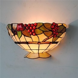 רטרו כפרי אורות קיר צל זכוכית סלון חדר שינה מסעדה בית קפה בר פמוטים קיר