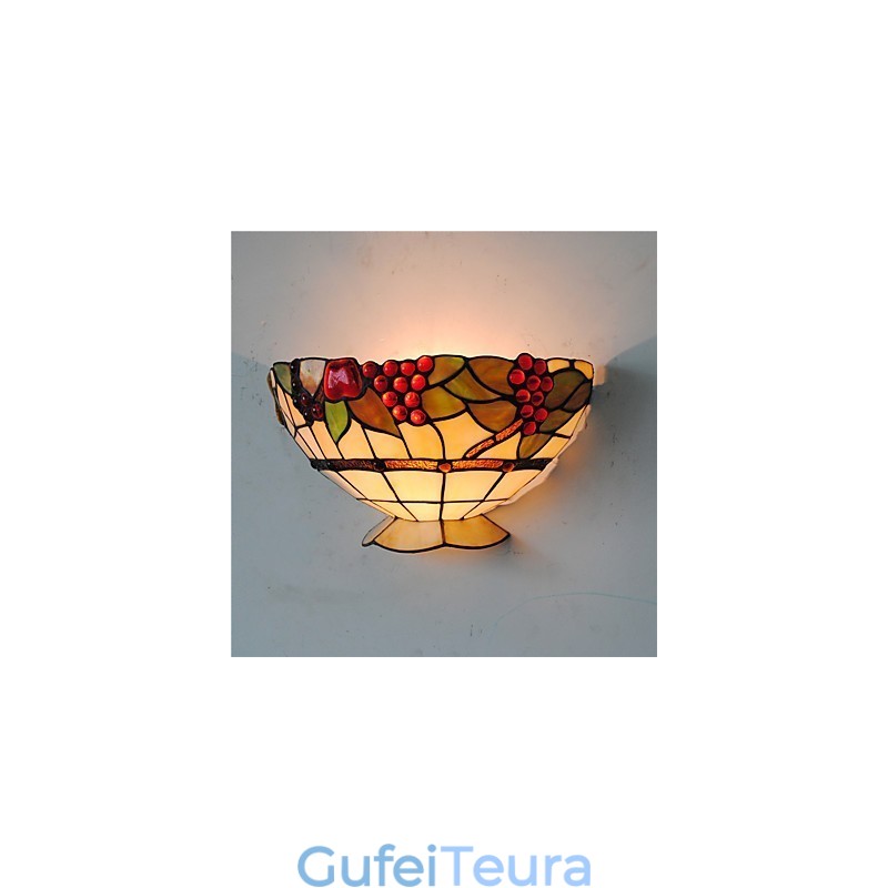 רטרו כפרי אורות קיר צל זכוכית סלון חדר שינה מסעדה בית קפה בר פמוטים קיר