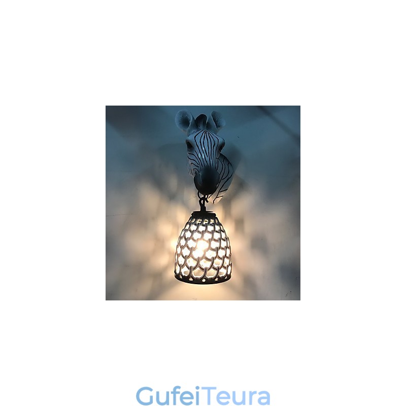 חומרי שרף תאורת קיר סלון מסעדה בית קפה קישוט פמוטי קיר