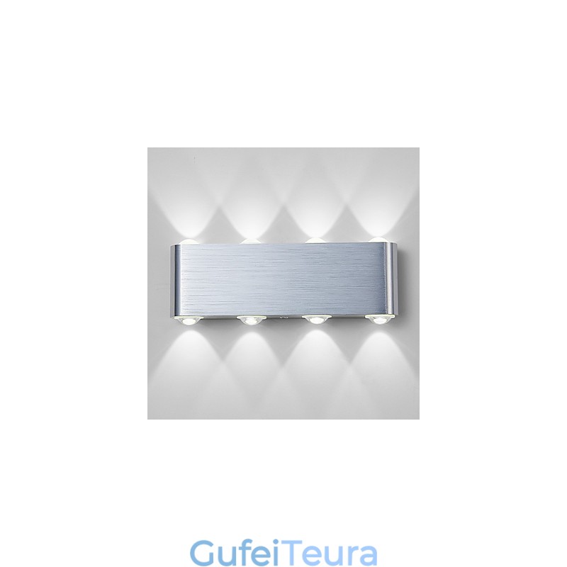 מנורת קיר מודרנית אור אלומיניום משולבת