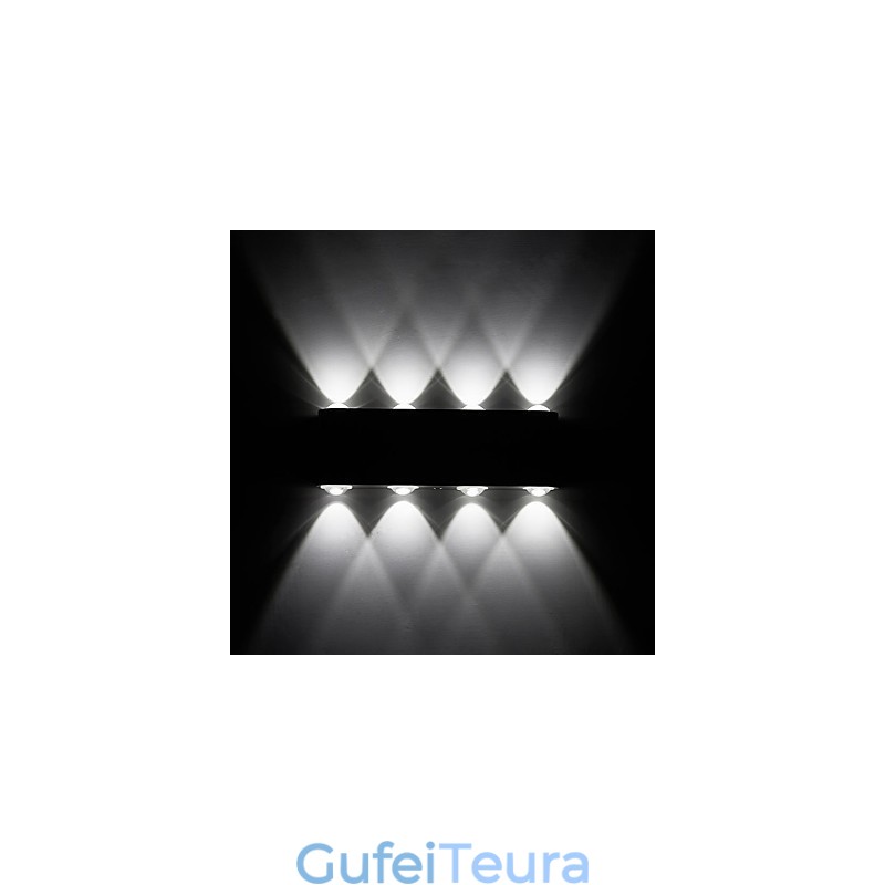 מנורת קיר מודרנית אור אלומיניום משולבת