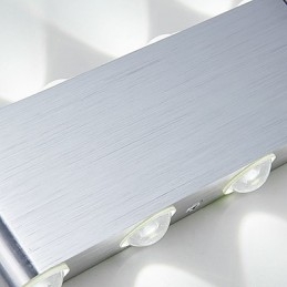 מנורת קיר מודרנית אור אלומיניום משולבת