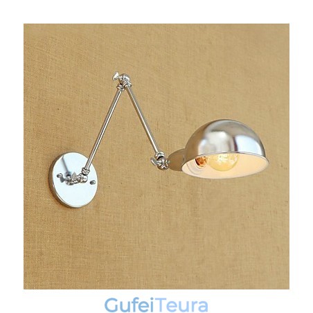 תכונה מודרנית עכשווית רטרו מצופה אלקטרו עבור הגנת עיניים עם זרוע מתנדנדת אור סביבתי