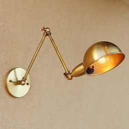 תכונה מודרנית עכשווית רטרו מצופה אלקטרו עבור הגנת עיניים עם זרוע מתנדנדת אור סביבתי