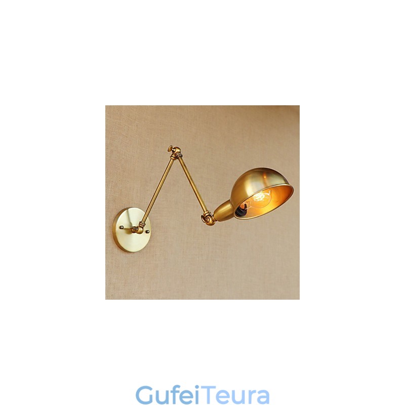 תכונה מודרנית עכשווית רטרו מצופה אלקטרו עבור הגנת עיניים עם זרוע מתנדנדת אור סביבתי