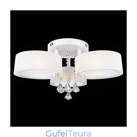 ציור קריסטל מודרני עכשווי מתכת פלאש הר