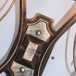 חדש רטרו עליית הגג אמריקאית בסגנון רטרו מנורת קיר מנורת קיר מנורת קיר מנורת נרות