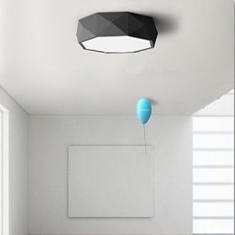 מנורות תקרה גיאומטריות אור לבן תמציתית מודרנית