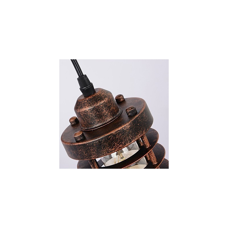 תעשייתי רטרו ברזל מנורת קיר Creative Personality Lift Pulley מנורת קיר