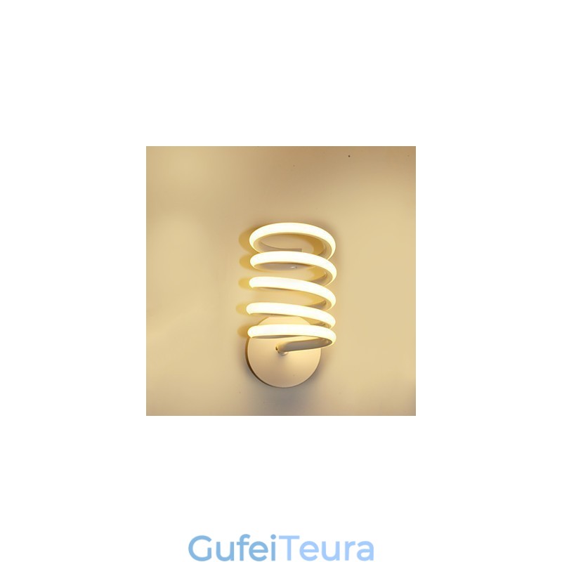 מנורת קיר אלומיניום מודרנית מינימליסטית חדר שינה מעבר מסדרון מנורת ליד המיטה מנורה יצירתית